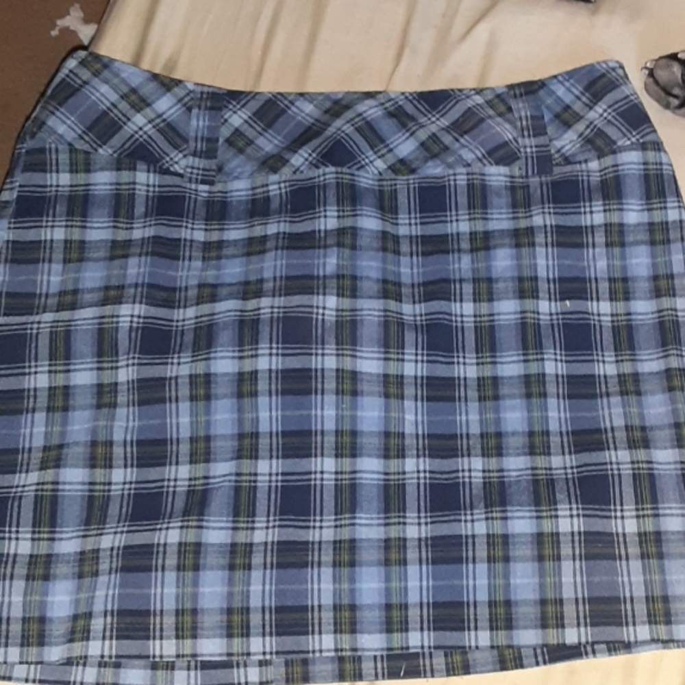 Plaid skirt